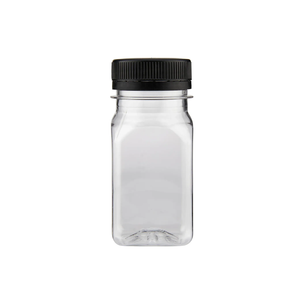 Plastic Juice Bottle Square & Cap