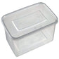 Microwave Rectangular Clear Container Lid (250pcs)