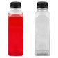 Plastic Juice Bottle Square & Cap