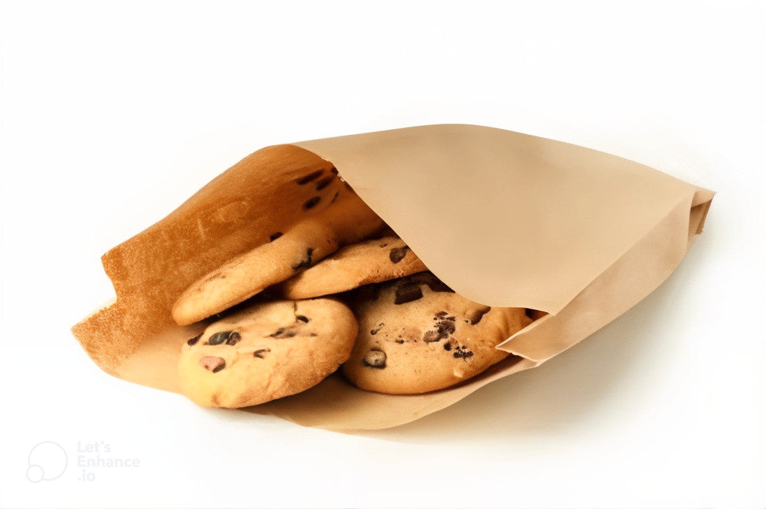 Kraft Cookies Paper Pouch, Small 12*12CM (1000pcs)