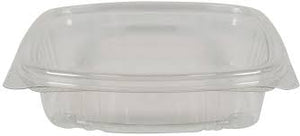 Deli Crystal Rectangular Container 8OZ (250pcs)