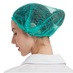 Hair Net Green  21" (100pcs)