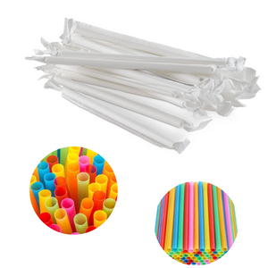 Straws Wrap Colored 12MM (50pcs*48pkt)