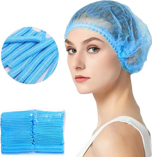 Hair Net Blue 21" (100pcs)