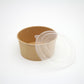 Kraft Paper Salad Bowl & Lid (300pcs)