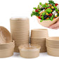 Kraft Paper Salad Bowl & Lid (300pcs)