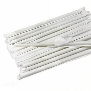 Paper Straw White Wrapped