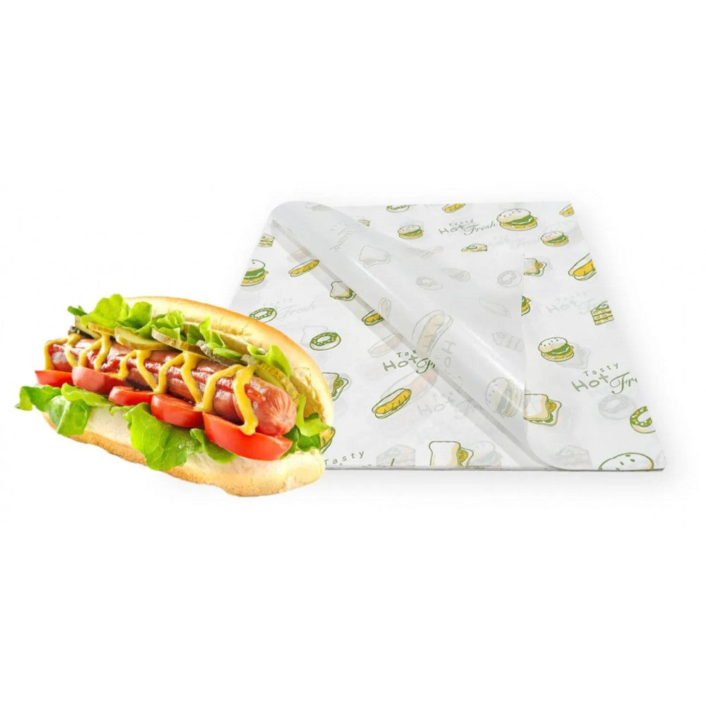 Sandwich/Wax Paper Printed 30X40CM (500Sheets)