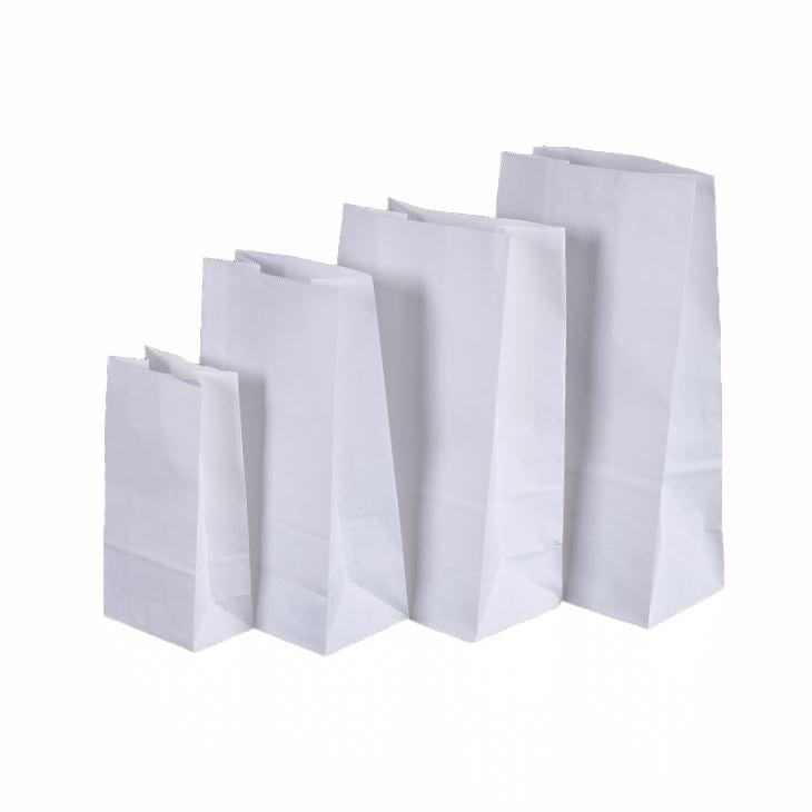 Paper Bag White SOS Plain