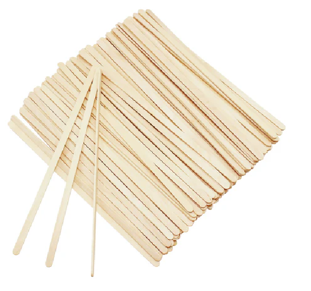 Wooden Stirrers Coffee Unwrapped (1000pcs*10pkt)