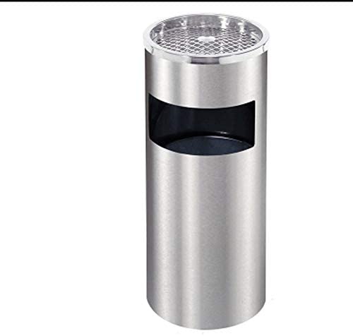 Bin & Ashtray Stainless Steel