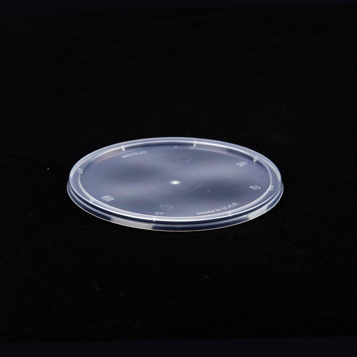 Microwavable Round Clear Container 500 Pieces