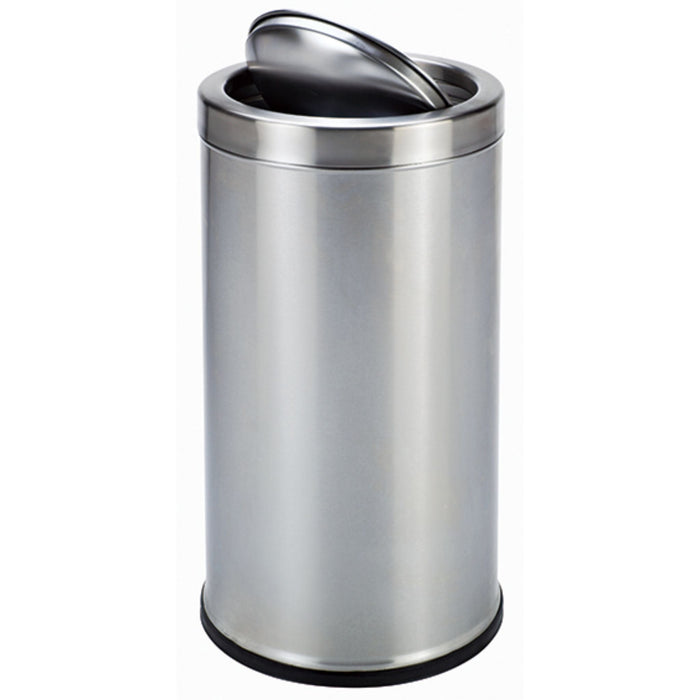 Waste Container Swing Top 170L Stainless Steel